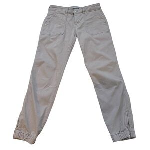 Mavi Jogger Pants Womens 29 Gray Ivy Elastic Cuff Zip Hem Pockets